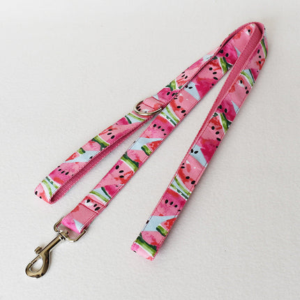 Flower Dog Collar and Leash Set with Customization Options | Eco-Friendly Comfort for Stylish Pups