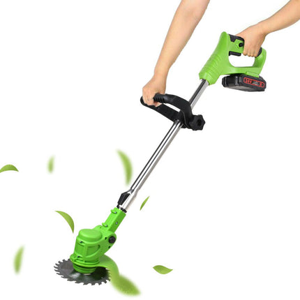 Cordless Weed Eater with Metal Blade, Battery Powered Weed Wacker – image 6