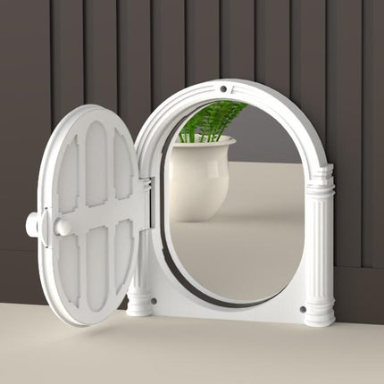 Plastic Pet Door with Fashion Minimalist Design | Easy Installation for Cat and Dog Freedom