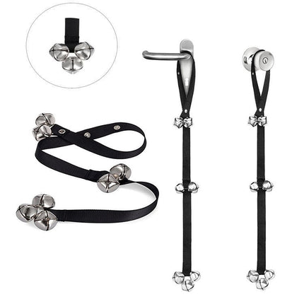 Pet Doorbell with Adjustable Hanging Rope and Bell | Durable Cloth Leash for Easy Outdoor Access