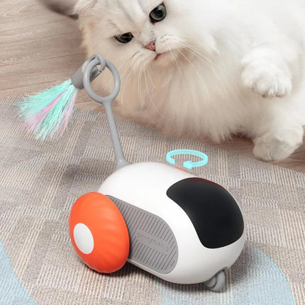 Remote Control Electric Cat Toy with Intelligent Obstacle Avoidance | Engaging Play for Active Feline Fun