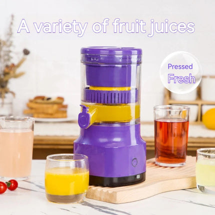 USB Rechargeable Electric Citrus Juicer with Dual Battery | Effortless Juicing for Fresh Homemade Juice