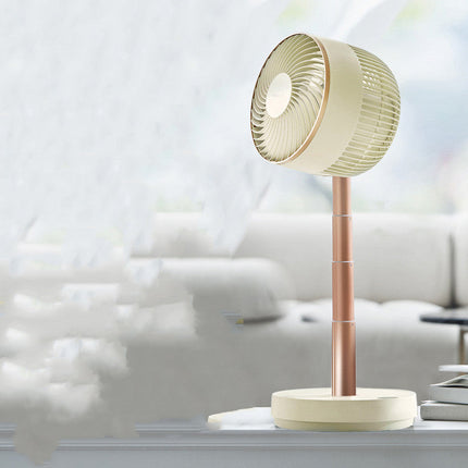 Remote Control Floor Fan with Adjustable Height | Compact Air Circulation for Instant Cooling Comfort