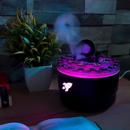 Cannon-Shaped Humidifier with Customizable Lighting & Mist Modes | Enhance Wellness and Air Quality