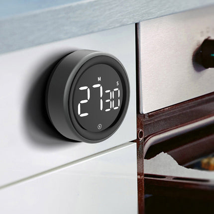 Magnetic Digital Timer for Kitchen with LED Display | Versatile Time Management for Cooking and Studying