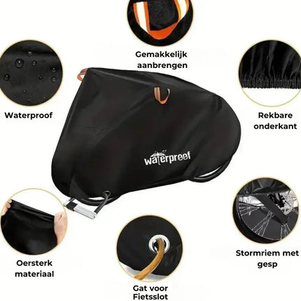 Waterproof Bike Cover for Outdoor Storage, Bicycle Cover for Rain and Snow