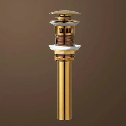 Widespread Bathroom Faucet, Gold Brass Bathroom Faucet with Jade Design – image 14
