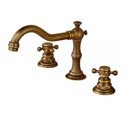 Bathroom Faucets, 8 Inch Widespread Bathroom Faucet with Two Handles – image 10