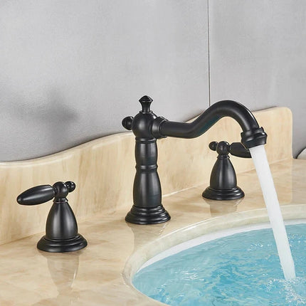 Bathroom Faucets, 8 Inch Widespread Bathroom Faucet with Two Handles – image 12