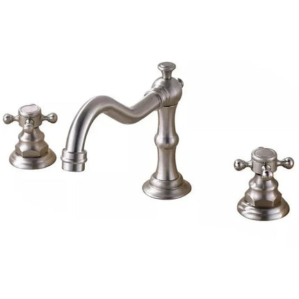 Bathroom Faucets, 8 Inch Widespread Bathroom Faucet with Two Handles – image 8