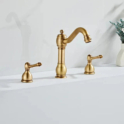 Bathroom Faucets, 8 Inch Widespread Bathroom Faucet with Two Handles – image 18