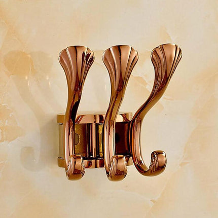 Wall Hooks for Bathroom, Wall Mounted Coat Hook Rack – image 4