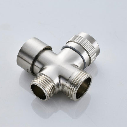 3 Way Shower Diverter Valve, Solid Brass Diverter Valve with 1/2 Inch Connection – image 5