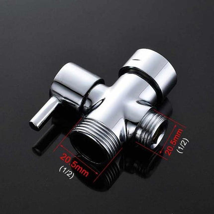 3 Way Shower Diverter Valve, Shower Arm Diverter for Shower Head – image 10