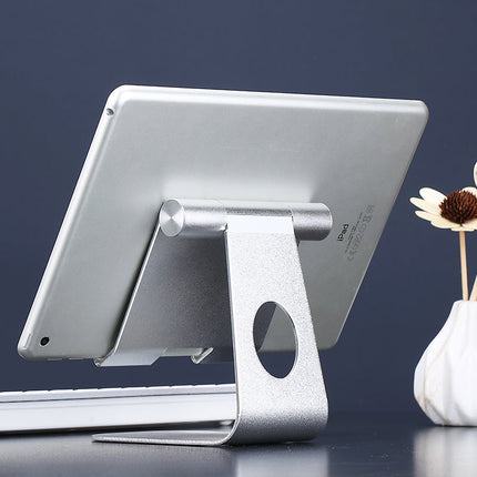 Adjustable Tablet & Phone Stand with Sturdy Metal Design | Hands-Free Viewing for Work and Entertainment