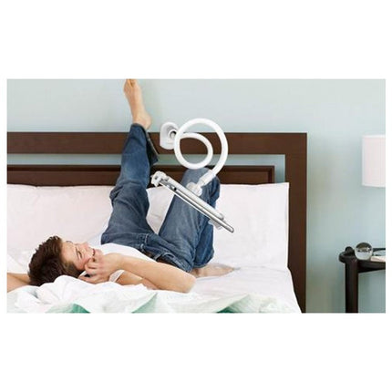 360° Rotatable Phone & Tablet Stand with Large Suction Base | Adjustable Lazy Mount for Hands-Free Viewing