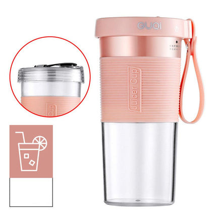 Portable 300ml Fruit Juicer with USB Rechargeable Design | Compact Blender for Fresh Juice on the Go
