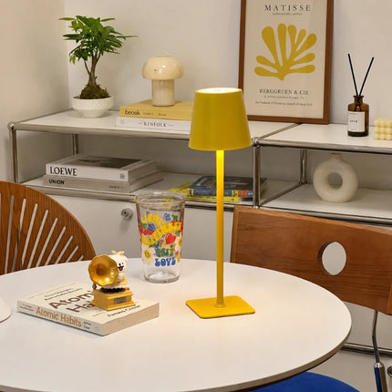 Dimmable Tall Cordless Table Lamp with Touch Control | Waterproof Design for Indoor and Outdoor Ambiance