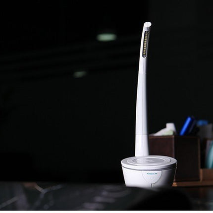 Wireless Charging Table Lamp with Touch Dimming | Modern Design for Home and Office Illumination