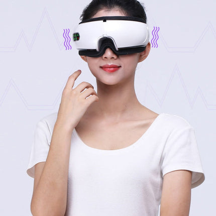 Smart Eye Massager with USB Charging & Hot Compress | Soothing Relief for Eye Strain and Stress