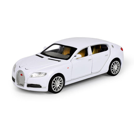 1:32 Bugatti Concept Alloy Diecast Car Model with Sound & Light | Stunning Collector's Edition for Automotive Enthusiasts