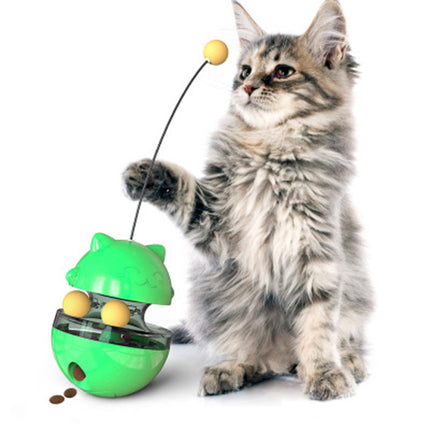 Interactive Cat Toy with Treat Dispenser | Fun Feeding Solution to Improve Intelligence and Reduce Boredom