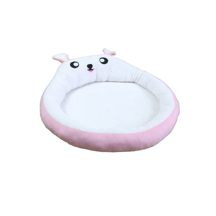 Cozy Comfort Plush Pet Mat with Machine Washable Fabric | Stylish Bed for Ultimate Pet Relaxation