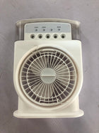 Portable USB Air Cooler with Adjustable Fan and 7-Color LED Lights | Personal Comfort for Home and Office