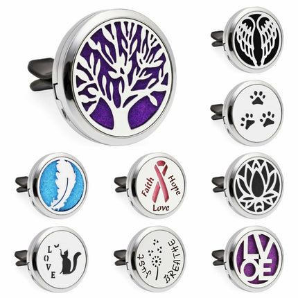 Car Air Outlet Perfume Clip with Elegant Design | Durable Alloy Accessory for Enhanced Ambiance