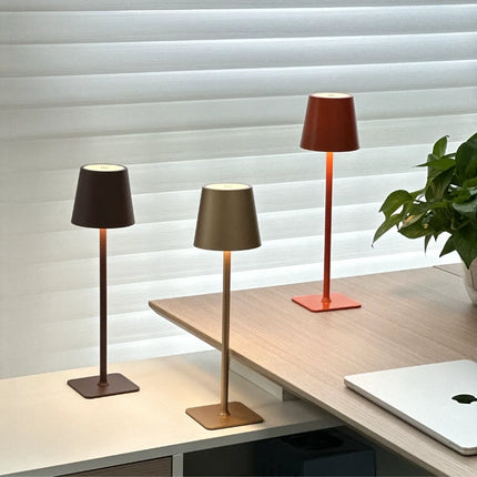 Dimmable Tall Cordless Table Lamp with Touch Control | Waterproof Design for Indoor and Outdoor Ambiance