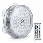 LED Pool Lights with Remote, Submersible Underwater Lights for Hot Tub, Battery Operated Lights, Fish Tank Light IP68
