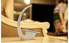Wireless Charging Table Lamp with Touch Dimming | Modern Design for Home and Office Illumination