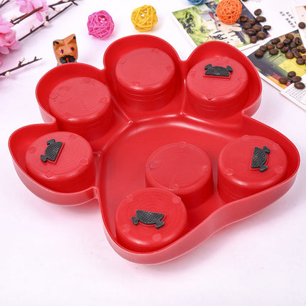 Natural Rubber Puzzle Feeder Toy for Pets | Engaging Treat Dispenser for Mental Stimulation and Slow Feeding