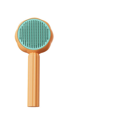 Sunflower Grooming Comb with Stainless Steel Needles | Gentle Detangling for Healthy Pet Coats