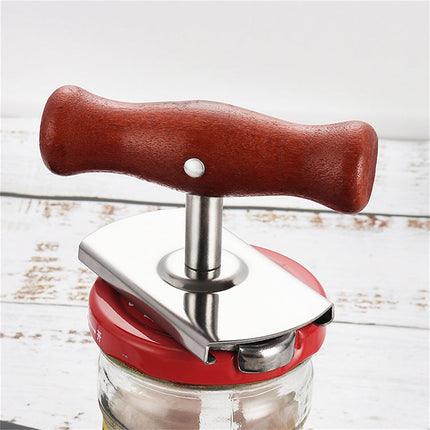Stainless Steel Adjustable Bottle Opener with Ergonomic Handle | Versatile Tool for Effortless Cap Opening