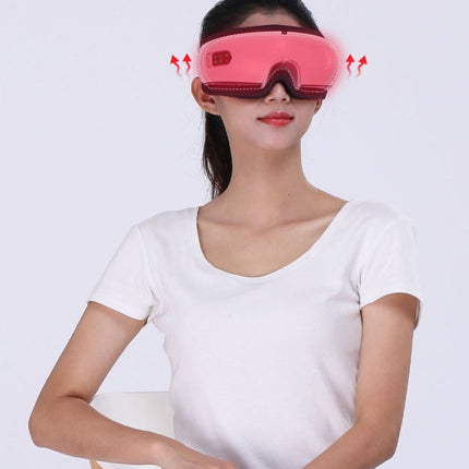 Smart Eye Massager with USB Charging & Hot Compress | Soothing Relief for Eye Strain and Stress