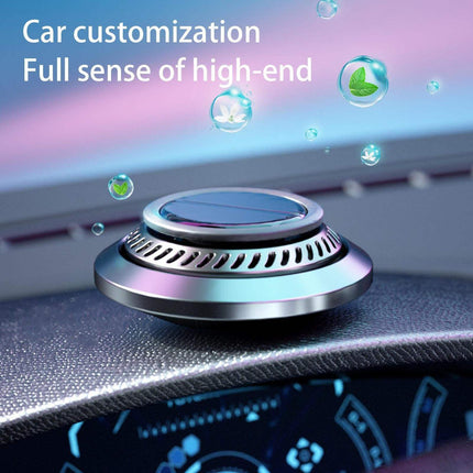 Solar Car Essential Oil Diffuser with Rotating Design | Eco-Friendly Fragrance Delivery for Odor Elimination