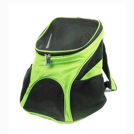 Breathable Pet Backpack Carrier with Adjustable Straps | Stylish Travel Solution for Small to Medium Pets