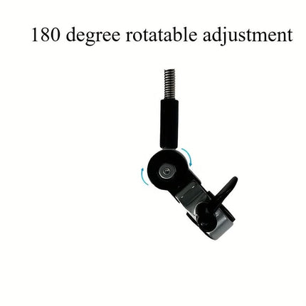 Clip On Outdoor Umbrella, Beach Chair Umbrella with 360 Degree Rotation – image 4