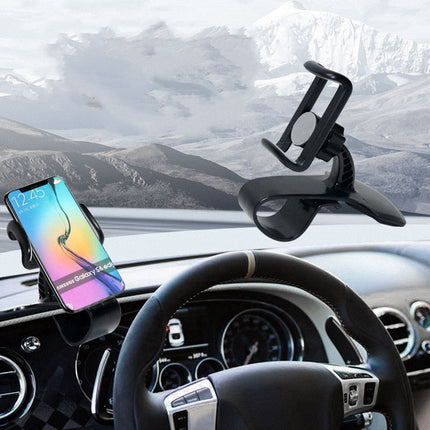 Car Phone Navigation Holder with Dashboard Mount | Universal Fit for Hands-Free Use and Enhanced Safety