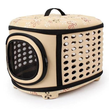 Cat Carrier with Soft Sides and Hard Base | Safe and Comfortable Travel for Your Feline Friend