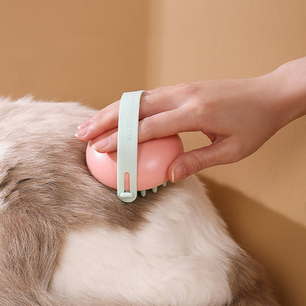 Pet Silicone Bath Massage Brush for Cats & Dogs | Soft Scrubbing Tool for Gentle Grooming and Relaxation