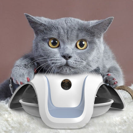 Interactive Cat Food Dispenser Toy with Treat Leaking Design | Engaging Solution for Physical and Mental Stimulation