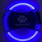 LED Dog Flying Disc with Rechargeable LED Lights | Interactive Toy for Day & Night Play