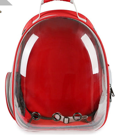 Portable Pet Backpack Carrier Bubble with Transparent Window | Lightweight Design for 360-Degree Sightseeing