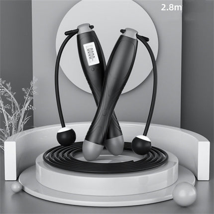 Cordless Electronic Skipping Rope with Adjustable Length & Digital Screen | Effective Workout Tool for Fitness Enthusiasts
