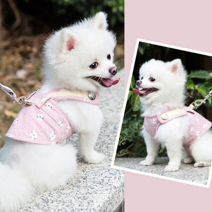 Breathable Dog Harness Vest for Small-Medium Pets | Comfortable and Easy to Wear for Daily Walks