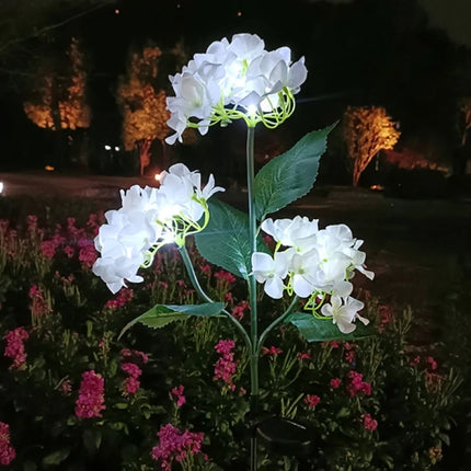 Solar Flower Lights for Garden with Timeless Floral Design | Durable Outdoor Décor for Enchanting Nighttime Glow