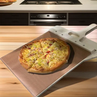 Wooden Pizza Peel with Beveled Edge, Pizza Paddle for Oven and Grill, Wood Pizza Spatula, Kitchen Tools for Baking