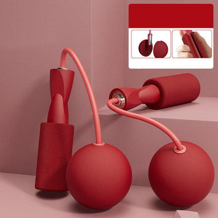 Wireless Dual-Use Skipping Rope with Durable PVC Design | Fashionable Workout Tool for Fitness Enthusiasts